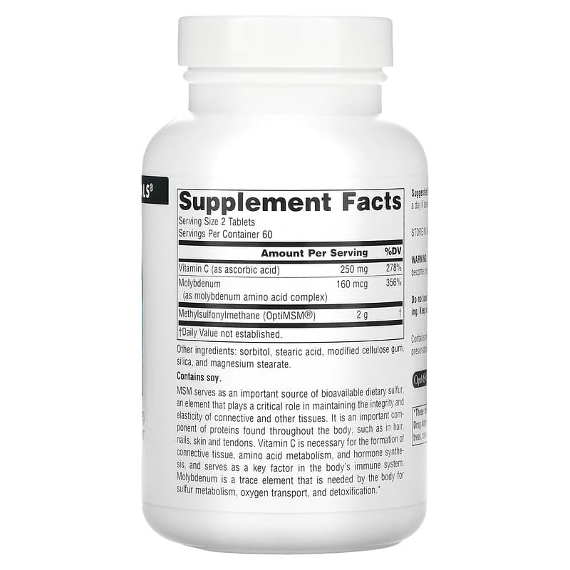Source Naturals, MSM , 1,000 mg, 120 Tablets 21078012894