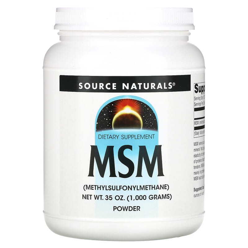 Source Naturals MSM Powder 35 oz (1,000 g) 21078014973