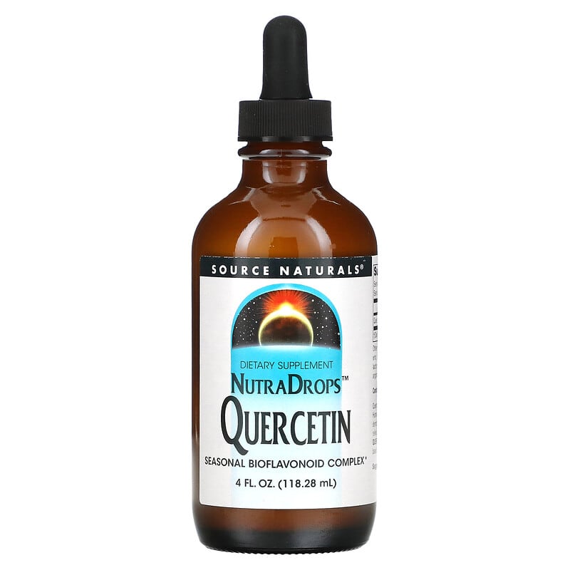Source Naturals NutraDrops Quercetin 4 fl oz (118.28 ml) 21078015239