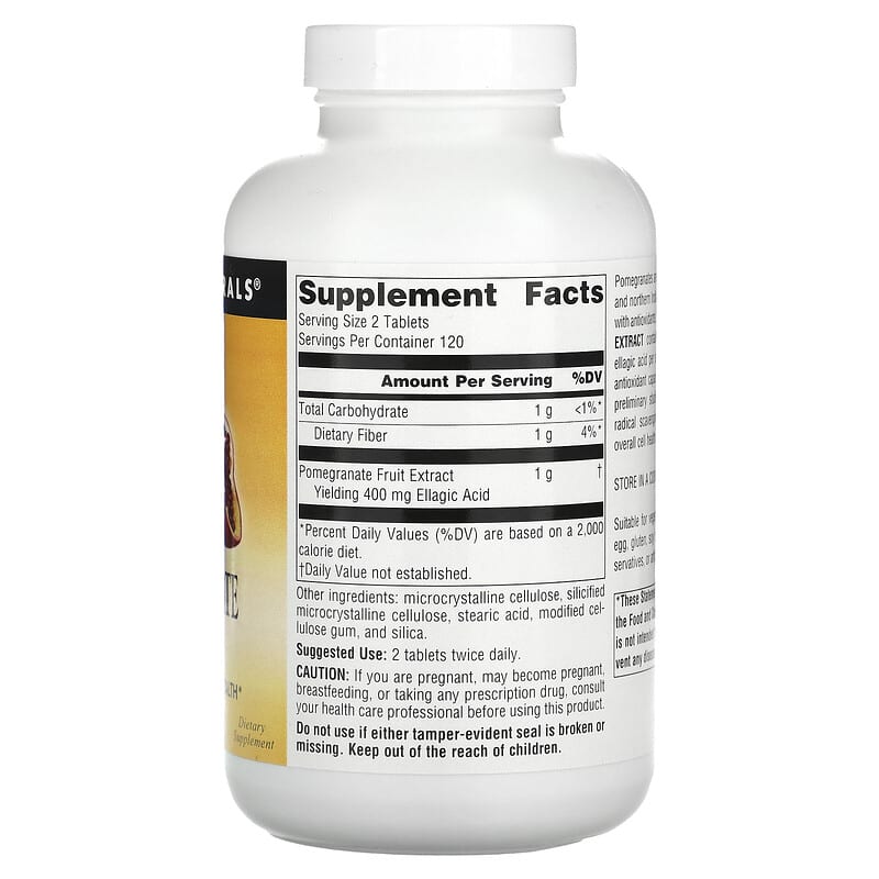 Source Naturals, Pomegranate Extract, 250 mg, 240 Tablets 21078020868