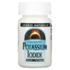 Source Naturals Potassium Iodide 32.5 mg 120 Tablets 21078016069