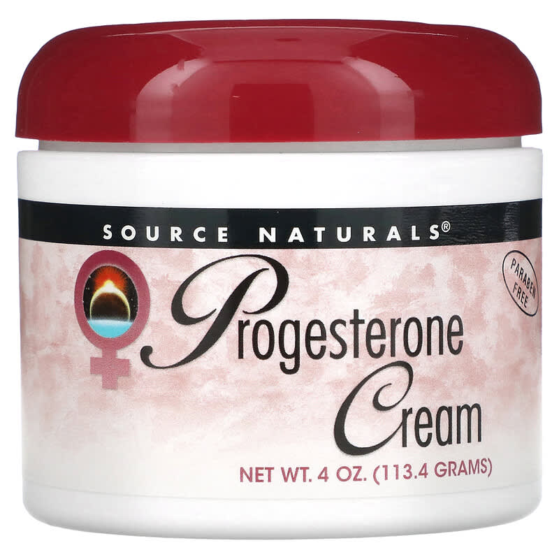 Source Naturals Progesterone Cream 4 oz (113.4 g) 21078019268