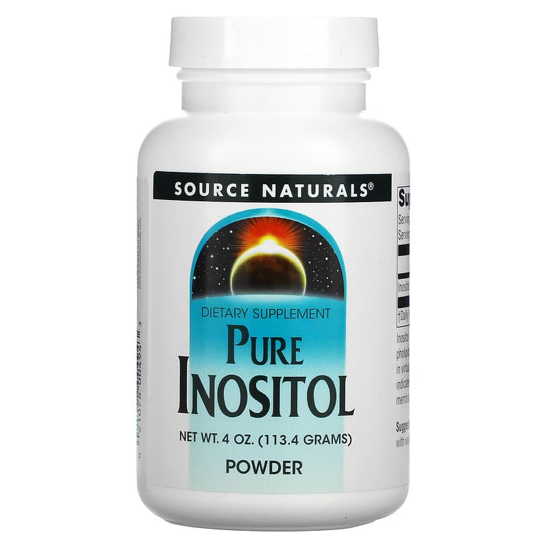 Source Naturals Pure Inositol Powder 4 oz (113.4 g) 21078004943