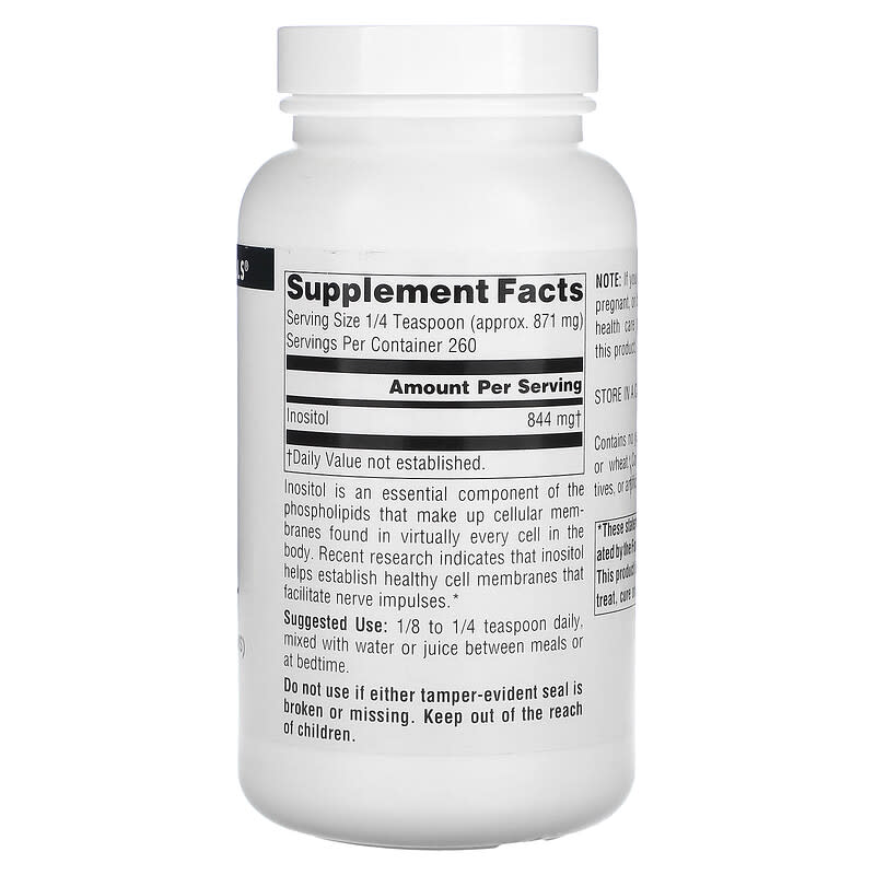 Source Naturals, Pure Inositol Powder, 8 oz (226.8 g) 21078004950