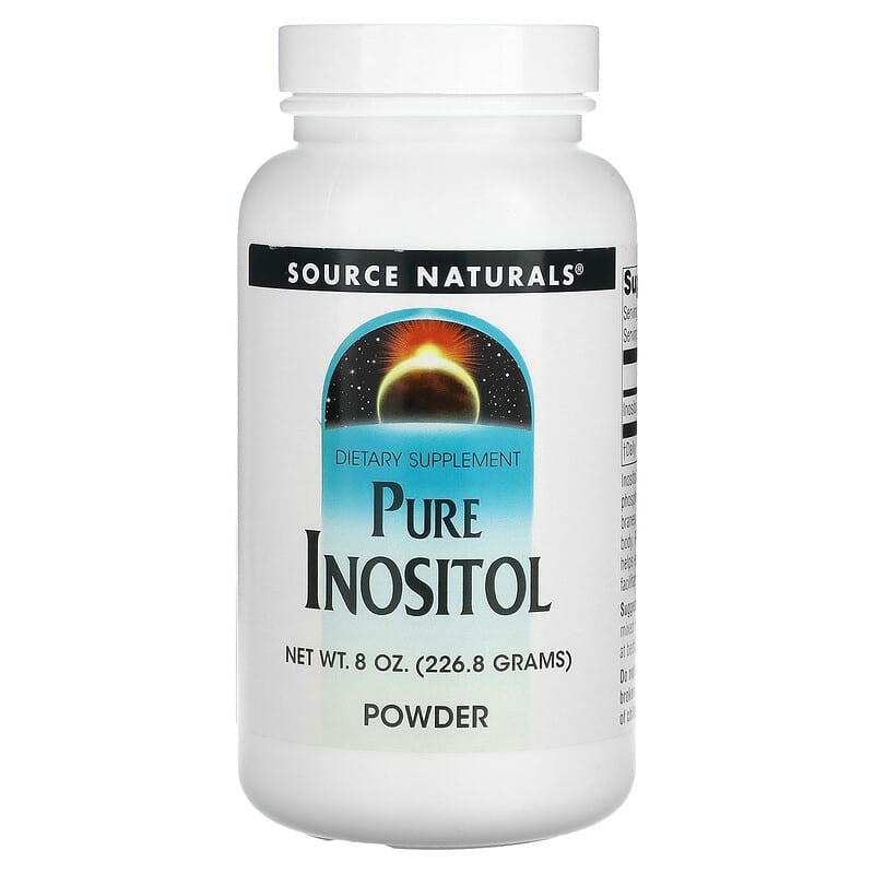 Source Naturals Pure Inositol Powder 8 oz (226.8 g) 21078004950