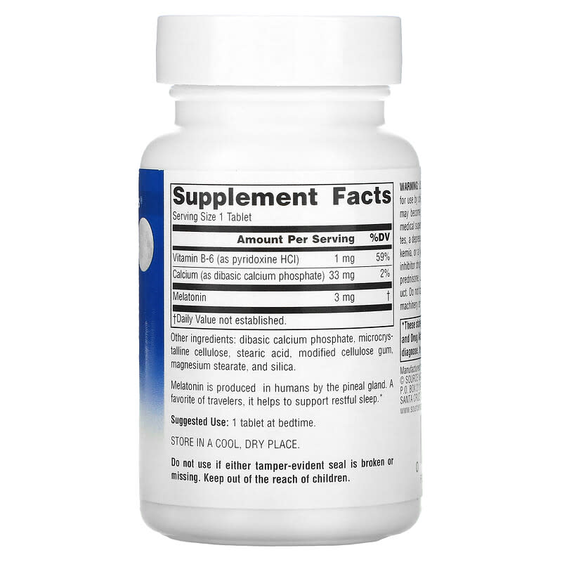 Source Naturals, Sleep Science, Melatonin, 3 mg, 240 Tablets 21078005520