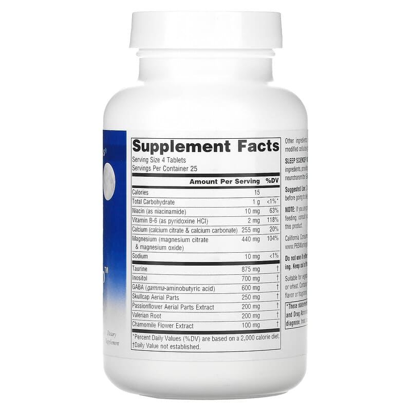 Source Naturals, Sleep Science, NutraSleep, 100 Tablets 21078007500