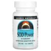 Source Naturals SOD Power 250 mg 60 Tablets 21078018735