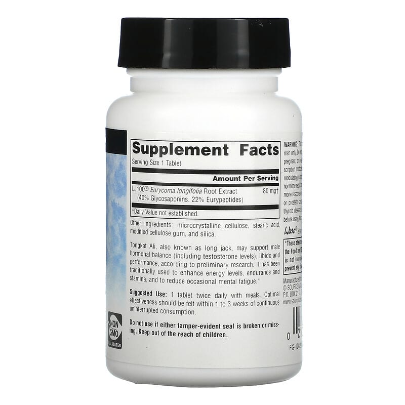 Source Naturals, Tongkat Ali, Male Libido Tonic, 30 Tablets 21078016731