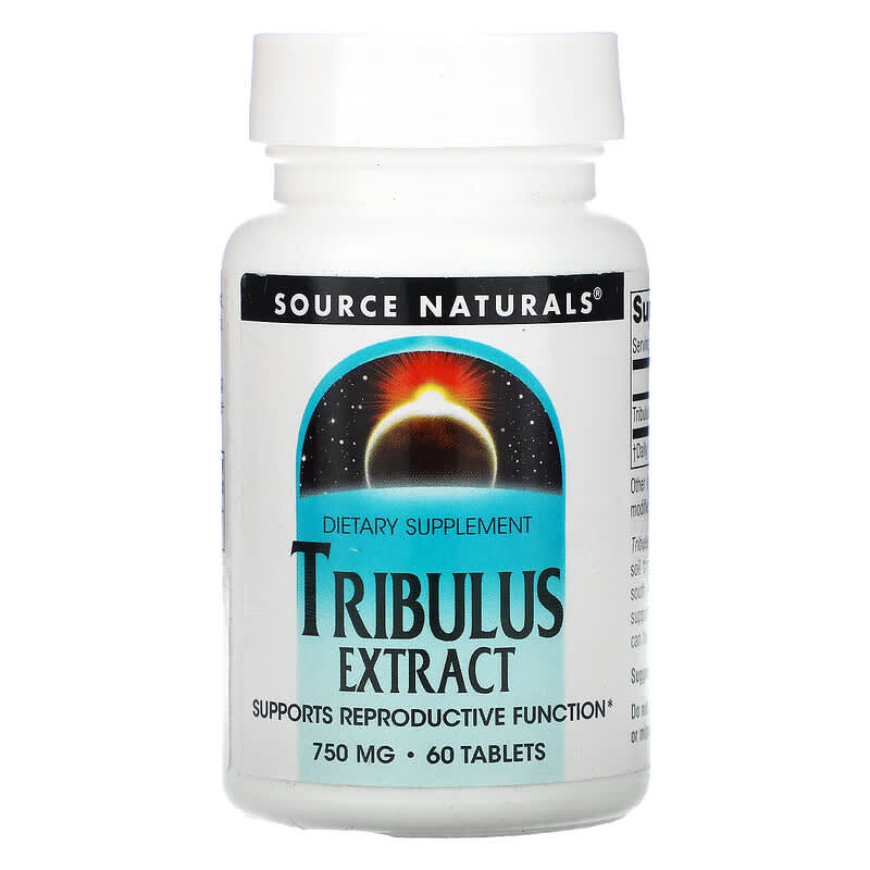 Source Naturals Tribulus 750 mg 60 Tablets 21078014614