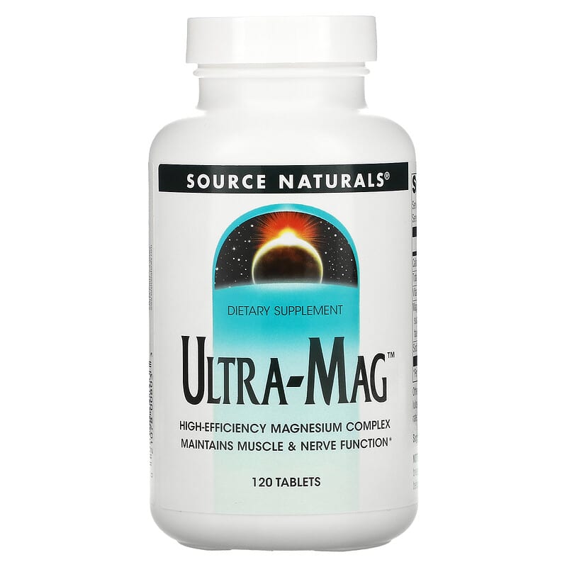 Source Naturals Ultra-Mag 120 Tablets 21078008033