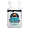 Source Naturals Vanadium with Chromium 90 Tablets 21078018353