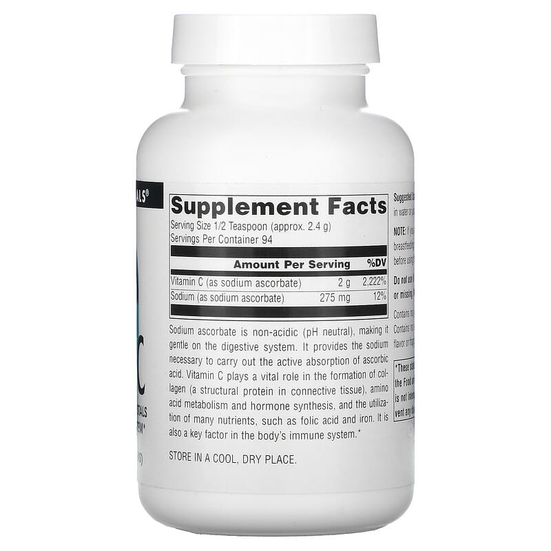 Source Naturals, Vitamin C, 8 oz (226.8 g) 21078004424