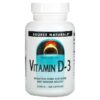 Source Naturals Vitamin D-3 2,000 IU 200 Capsules 21078021452