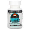 Source Naturals Vitamin K2 Advantage 2,200 mcg 60 Tablets 21078027102