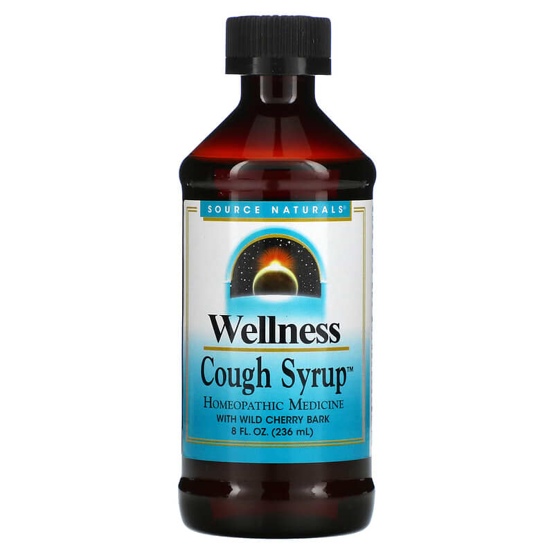 Source Naturals Wellness Cough Syrup 8 fl oz (236 ml) 21078013525