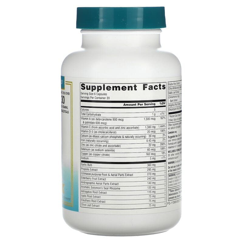 Source Naturals, Wellness Formula, 120 Capsules 21078014256