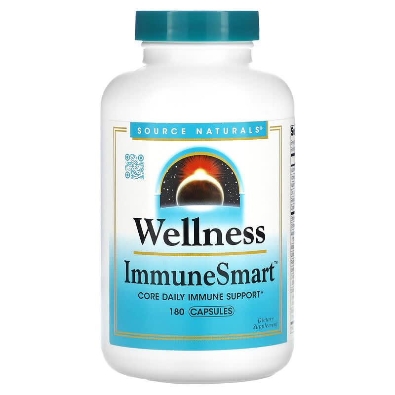 Source Naturals Wellness ImmuneSmart 180 Capsules 21078028857