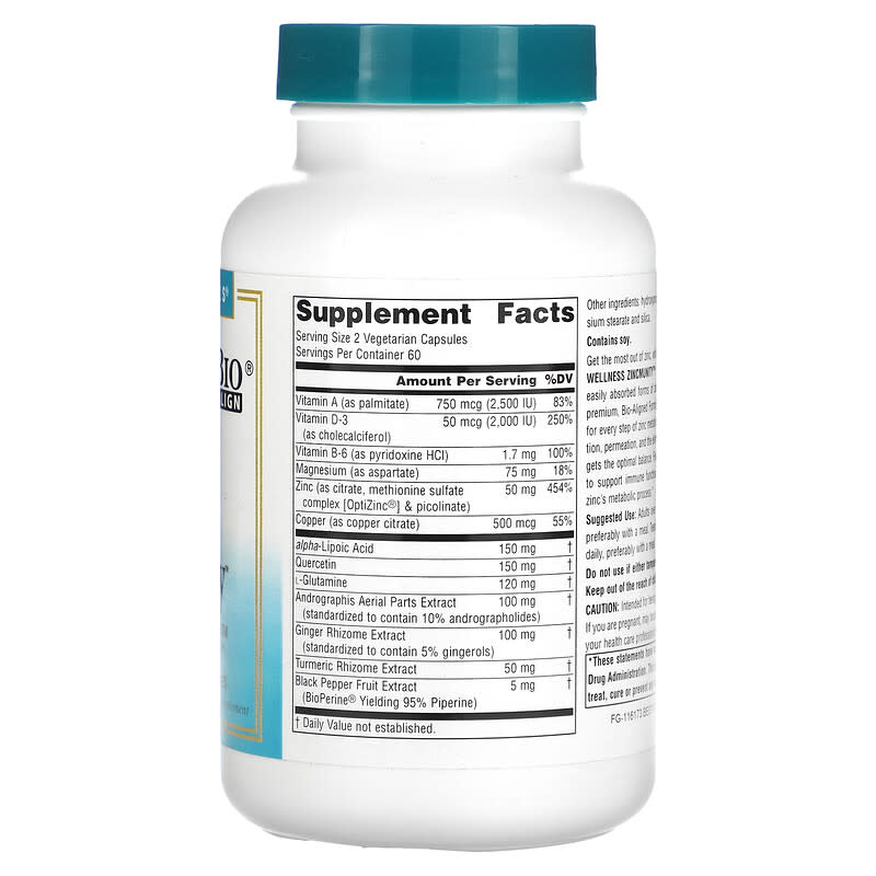 Source Naturals, Wellness ZincMunity, 50 mg, 120 Vegetarian Capsules 21078028826