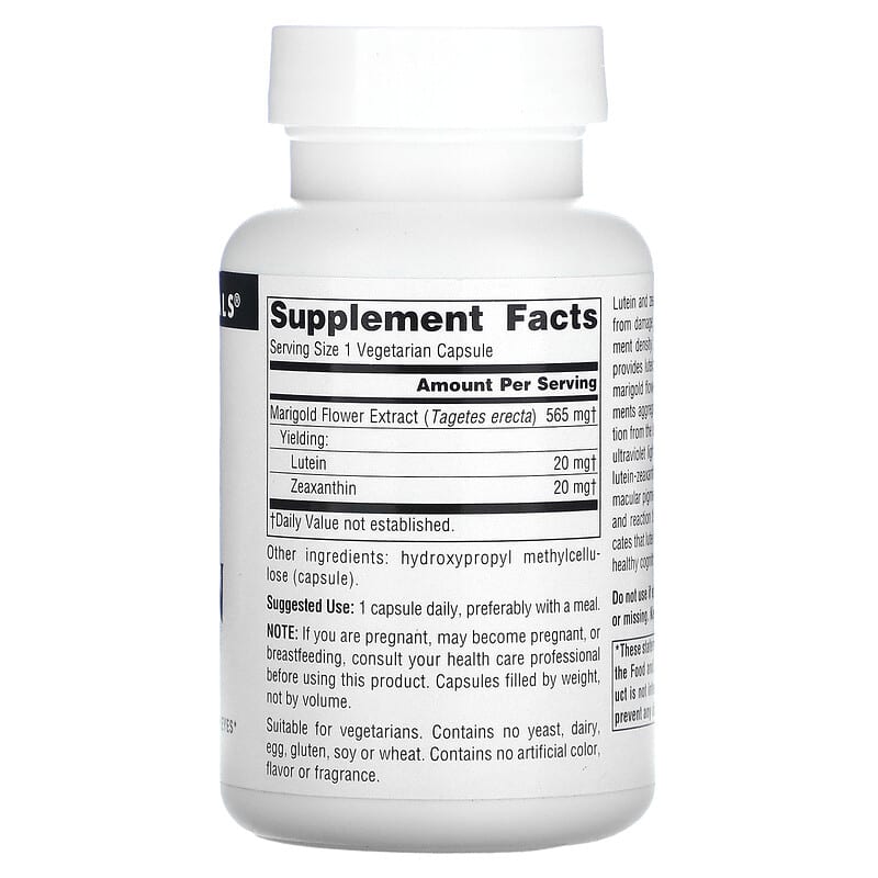 Source Naturals, Zea-Tein 20/20, 60 Vegetarian Capsules 21078026471