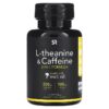Sports Research L-Theanine & Caffeine 2-in-1 Formula 60 Softgels 23249012269