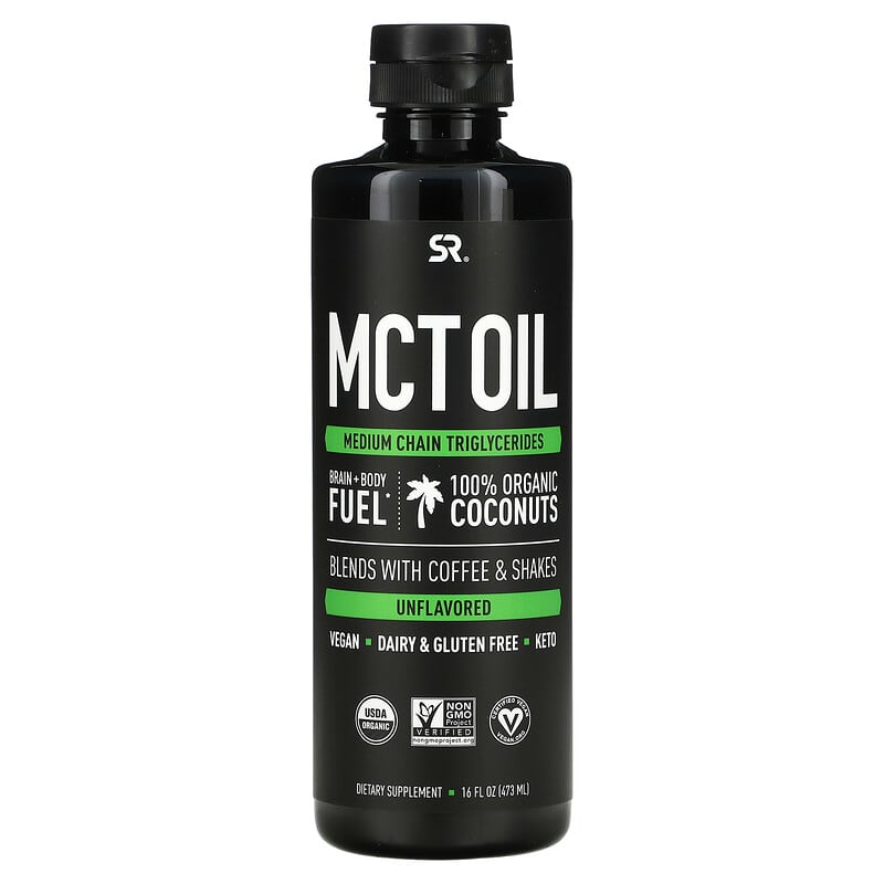 Sports Research MCT Oil Unflavored 16 fl oz (473 ml) 23249011019