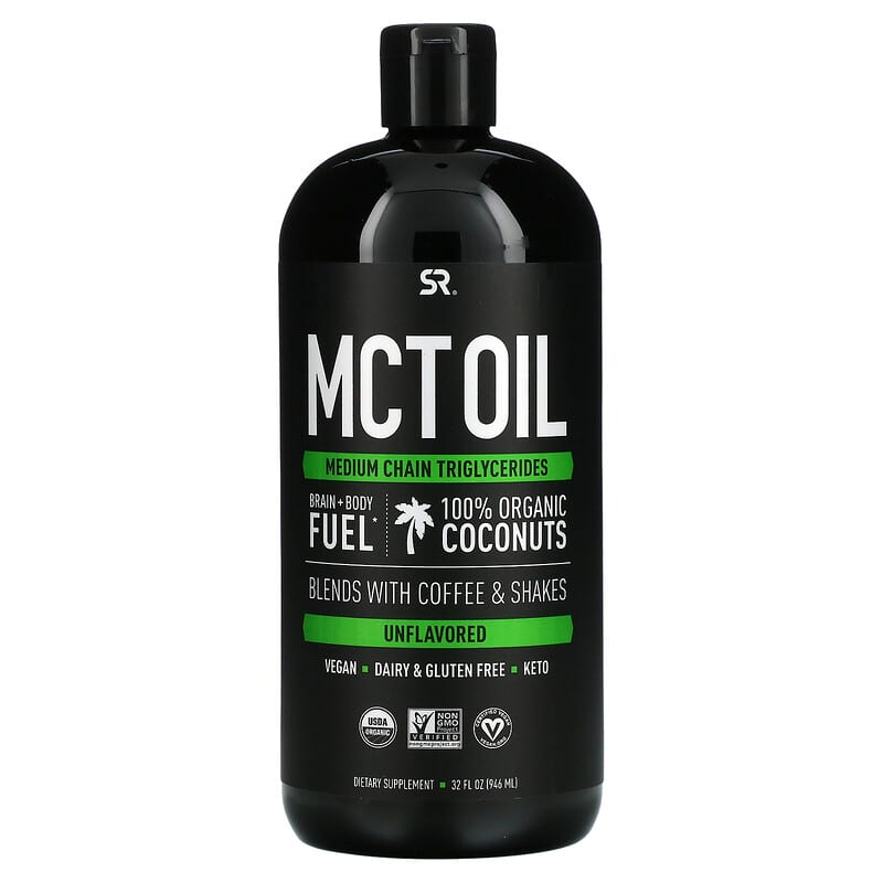 Sports Research MCT Oil Unflavored 32 fl oz (946 ml) 23249010272