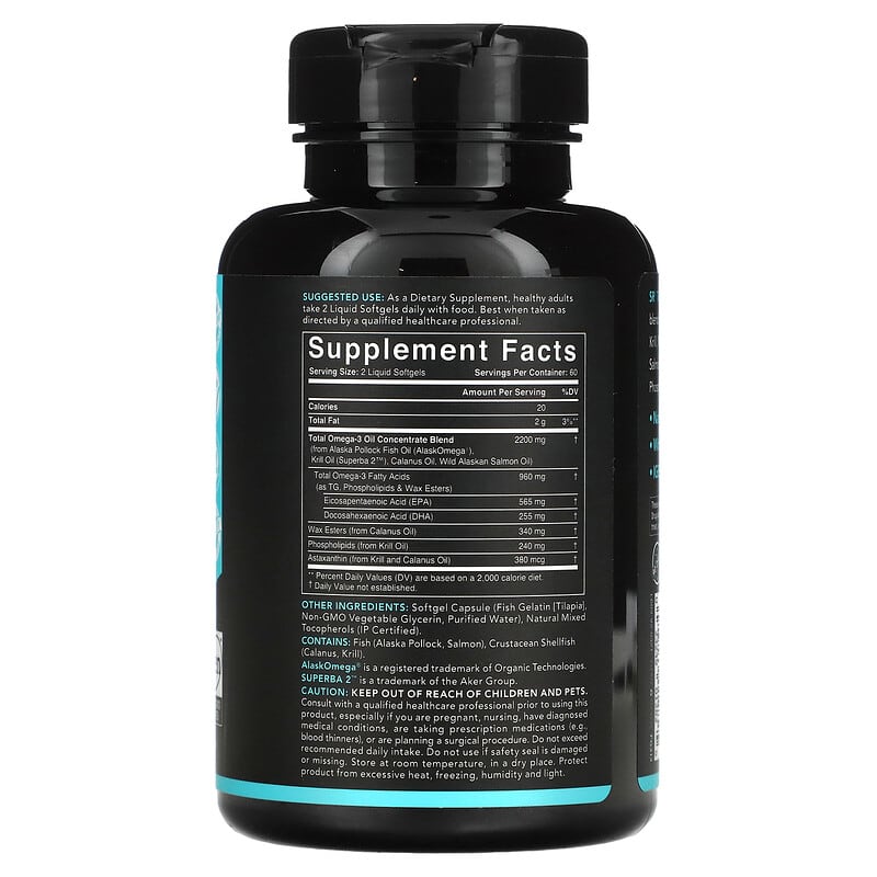 Sports Research, Total Omega-3, 120 Softgels 23249012825