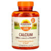 Sundown Naturals Calcium Plus Vitamin D3 600 mg 170 Softgels 30768134389