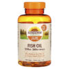 Sundown Naturals Fish Oil 600 mg 100 Softgels 30768168889