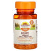 Sundown Naturals Folate 666 mcg DFE 350 Tablets 30768040697