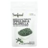 Sunfood Spirulina & Chlorella Super Algae Tablets 250 mg Approx. 228 Tablets 2 oz (57 g) 803813100758