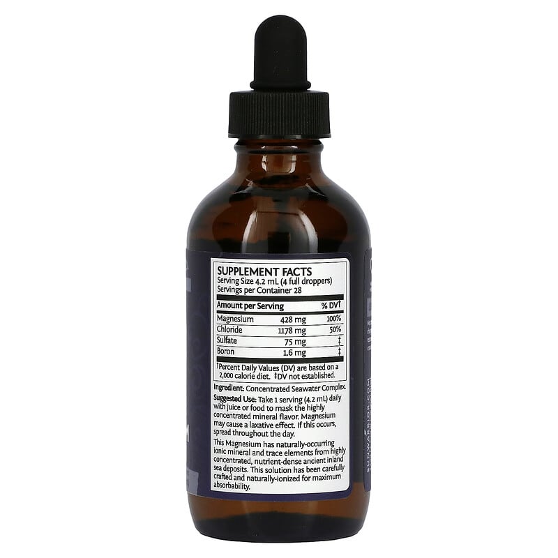 Sunwarrior, Magnesium, 4 fl oz (118 ml) 814784026350
