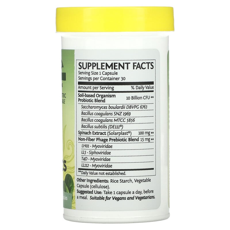 Sunwarrior, Probiotics, 30 Vegan Capsules 814784025957