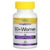 Super Nutrition SimplyOne 50+ Women Multivitamin + Supporting Herbs 90 Tablets 33739002007