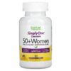 Super Nutrition SimplyOne 50+ Women Multivitamin + Supporting Herbs Wild-Berry 90 Chewables 33739002861