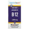 Superior Source Advanced B-12 2,000 mcg 60 MicroLingual Instant Dissolve Tablets 76635920303