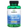 Swanson Acetyl L-Carnitine 500 mg 100 Veggie Capsules 87614116495