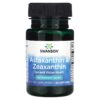 Swanson Astaxanthin & Zeaxanthin 60 Softgels 87614029252