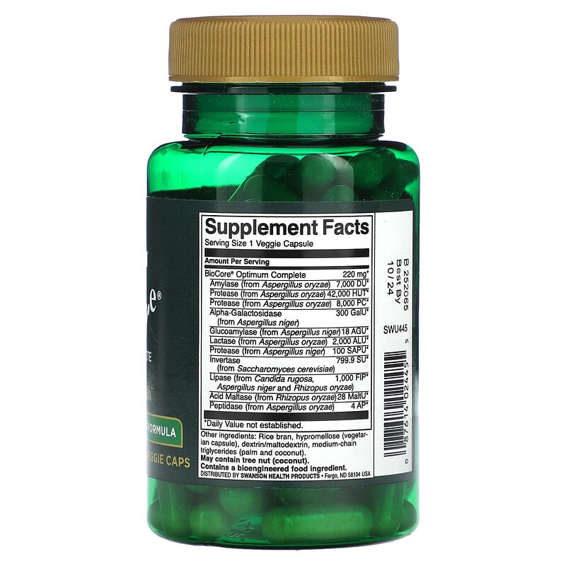 Swanson, BioCore, Optimum Complete, 90 Veggie Caps 87614024455