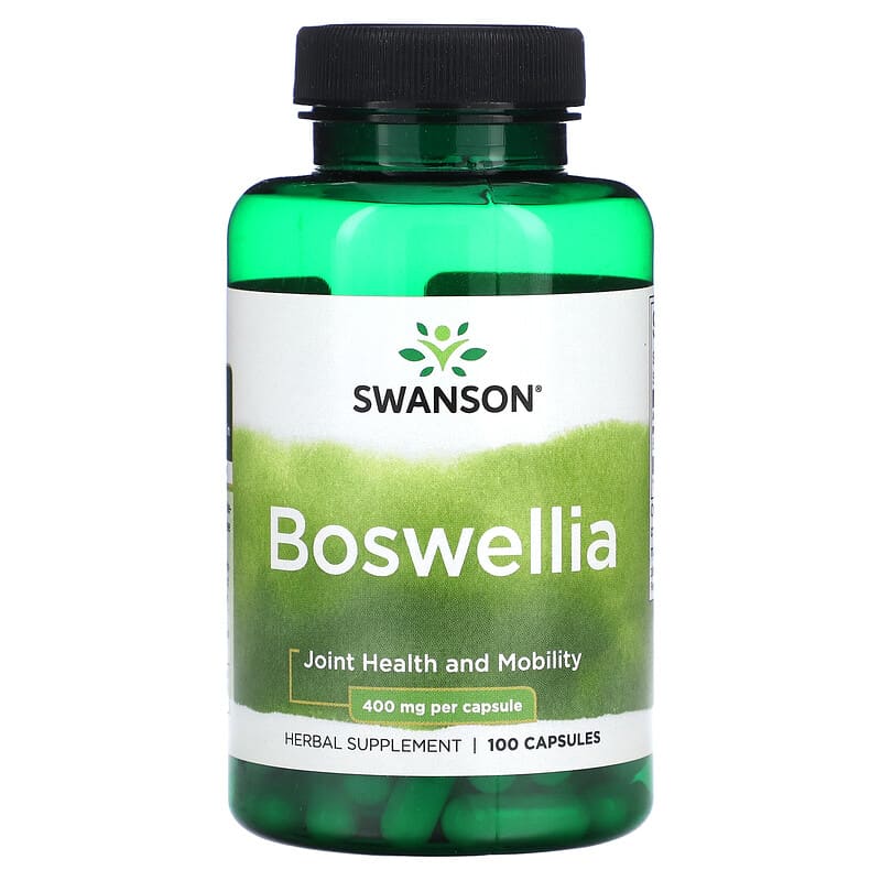 Swanson Boswellia 400 mg 100 Capsules 87614019888