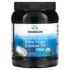 Swanson Certified 100% Organic Extra Virgin Coconut Oil 3 lbs 6 oz (1.53 kg) 87614241258