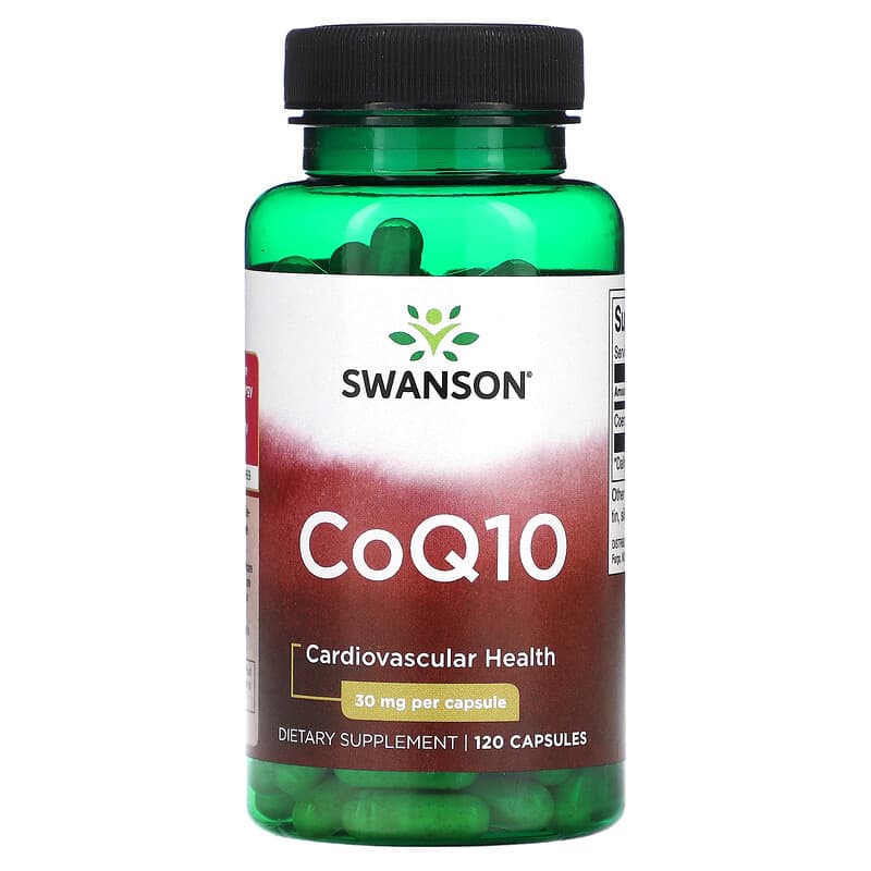 Swanson CoQ10 30 mg 120 Capsules 87614016306