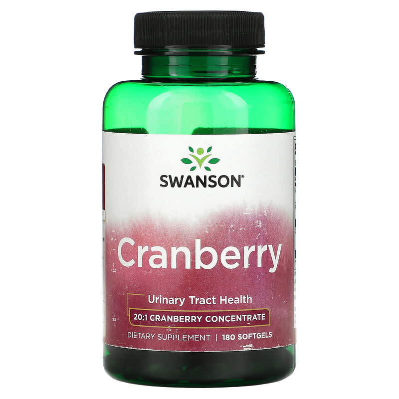 Swanson Cranberry 180 Softgels 87614017860