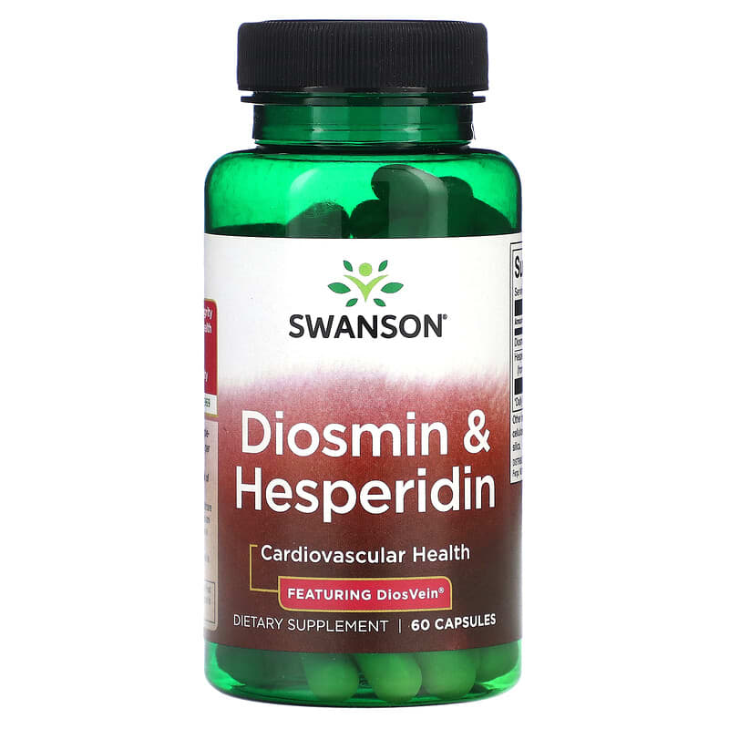 Swanson Diosmin & Hesperidin 60 Capsules 87614027203