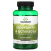 Swanson Elderberry & Echinacea with Agaricus Blazei Mushroom 120 Capsules 87614110448