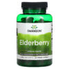 Swanson Elderberry Immune Health 120 Veggies Capsules 87614116730