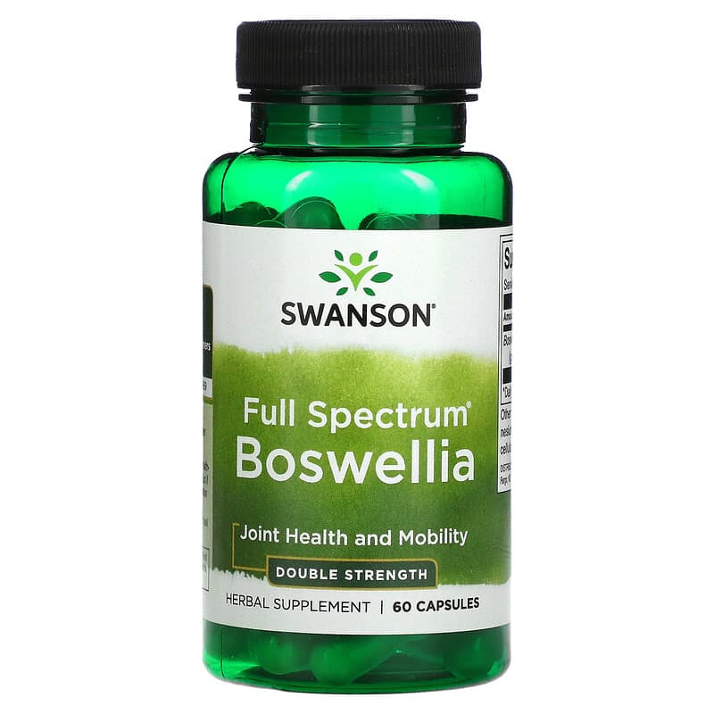 Swanson Full Spectrum Boswellia Double Strength 60 Capsules 87614115894