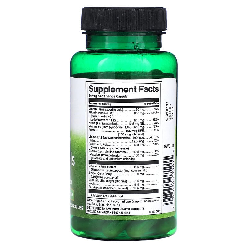 Swanson, Kidney Essentials, 60 Veggie Capsules 87614071015