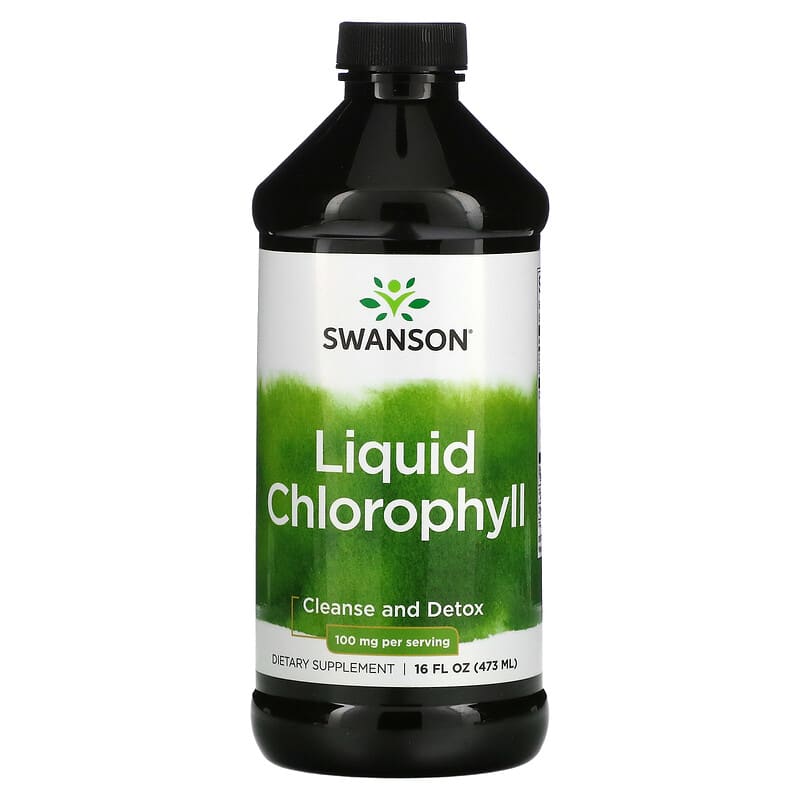 Swanson Liquid Chlorophyll 100 mg 16 fl oz (473 ml) 87614060316